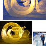 ice sculptures